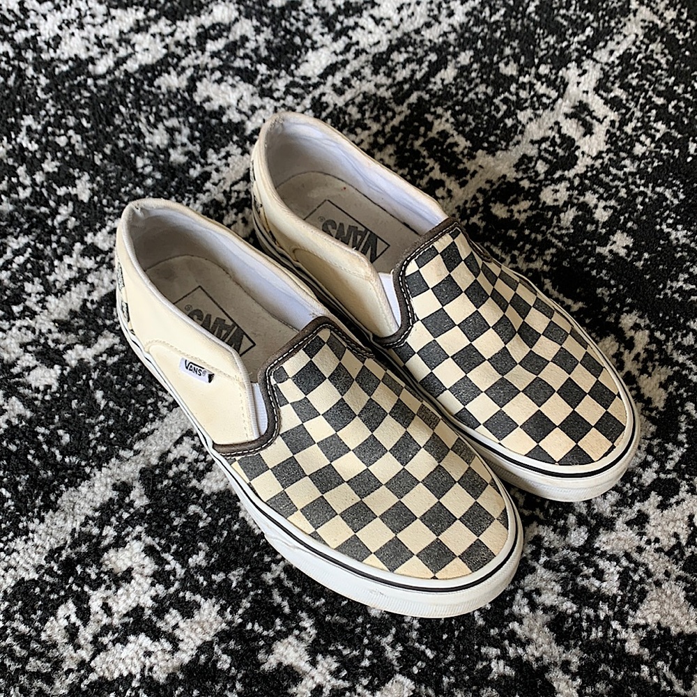 Checkered Vans